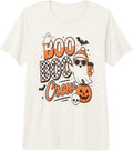 Halloween Boo Crew Outfit for Spooky Season Funny Coffee Premium Tri-Blend T-Shirt