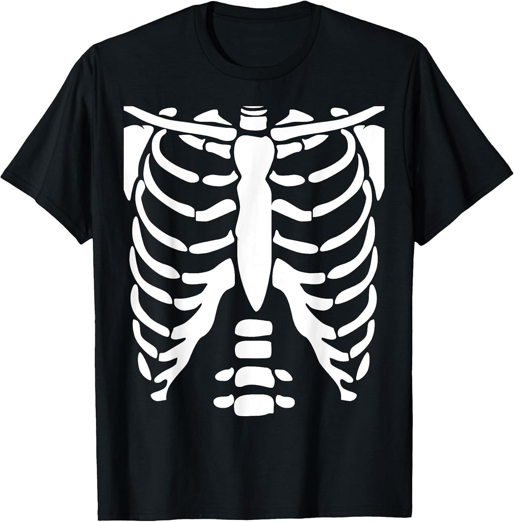 Skeleton bones Halloween outfit shirt 360