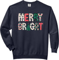 Retro Christmas Tree Merry And Bright Tees