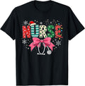 Christmas Nurse Nursing Holiday Healthcare Xmas Nurses Women T-Shirt