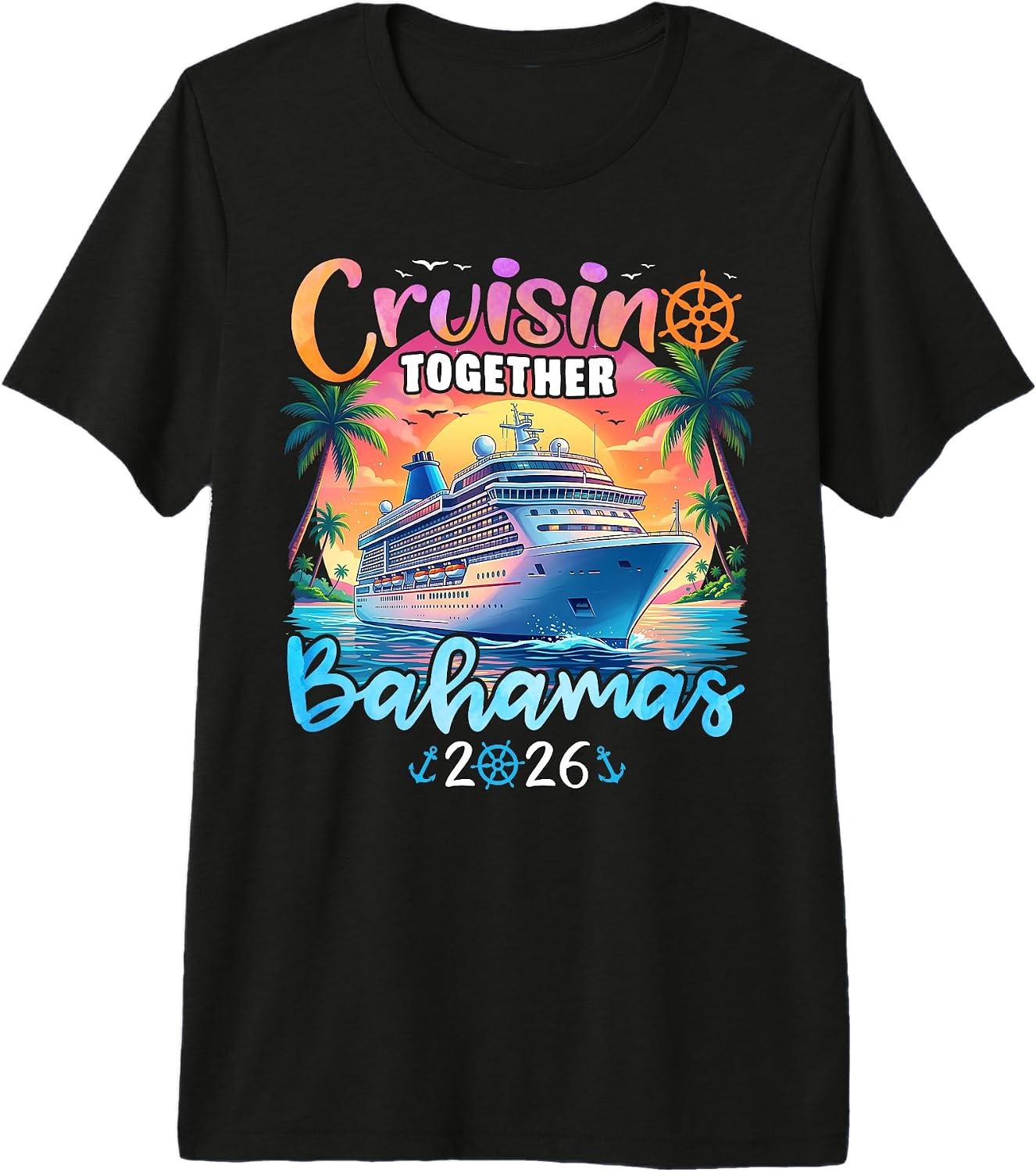 Bahamas Cruise 2026 Vacation Family Matching Tees