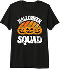 Halloween Squad Scary Pumpkin Men Women Kids Premium Tri-blend T-Shirt