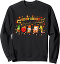 Fall Vibes Cute School Supplies Autumn Teacher Art Sweatshirt