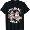 Out Here Looking Like A Snack Christmas Tree Cakes T-Shirt
