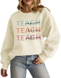 Teacher Sweatshirts for Women Vintage Kindness Sweatshirt Inspirational Graphic Crewneck Hoodies Teacher Gifts
