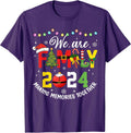 We Are Family Christmas 2024 Funny Xmas Matching Pajamas T-Shirt