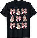 Coquette Bow Christmas Debbie Becky Jen Cake Lovers Girls T-Shirt