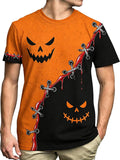 Halloween Shirt Men Novelty Halloween Party Costume Spooky Season Tees