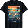 Cocoa Family Trip 2026 Summer Vacation Shirts