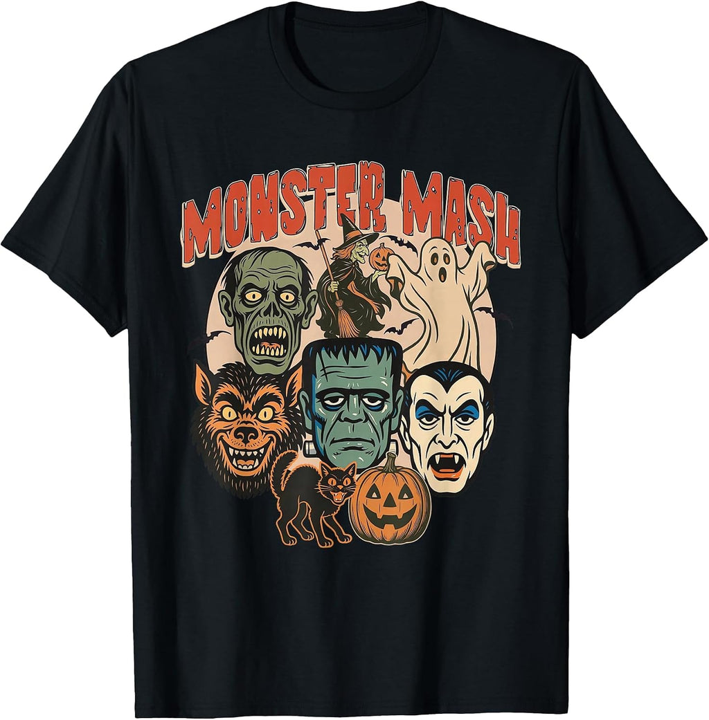 Monster Mash Spooky Halloween Women Men Kids