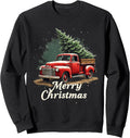 Merry Christmas Vintage Christmas Truck Sweatshirt