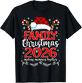 Matching Family Christmas 2026 Pajama Xmas Squad Funny T-Shirt