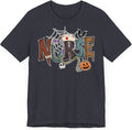 Nurse Halloween T Shirt Spooky Nurse Outfit Women Nursing Tee