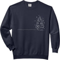 Christmas Tree Merry Christmas Retro Comfort Colors Adult Sweatshirt