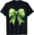 Christmas Lights Coquette Bow Shirt Retro Christmas T-Shirt