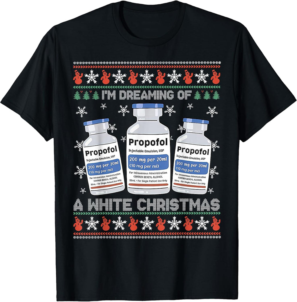 Christmas Propofol ICU Nurse Xmas