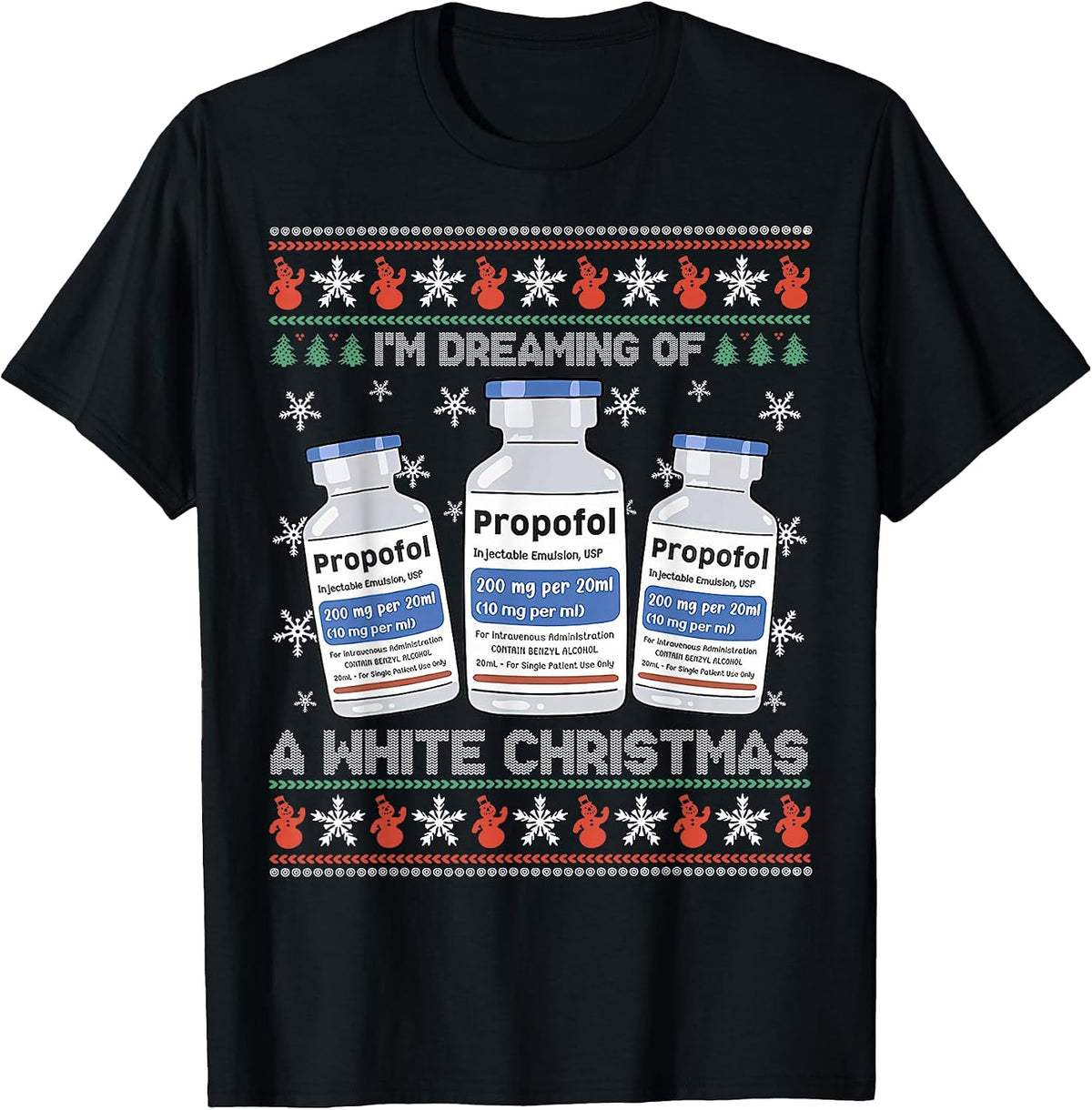 Christmas Propofol ICU Nurse Xmas