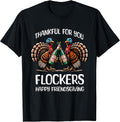 Funny Friendsgiving Shirt Women Turkey Men Friendsgiving T-Shirt