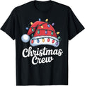 Christmas Crew Matching Family Xmas Party Men Women Kids T-Shirt