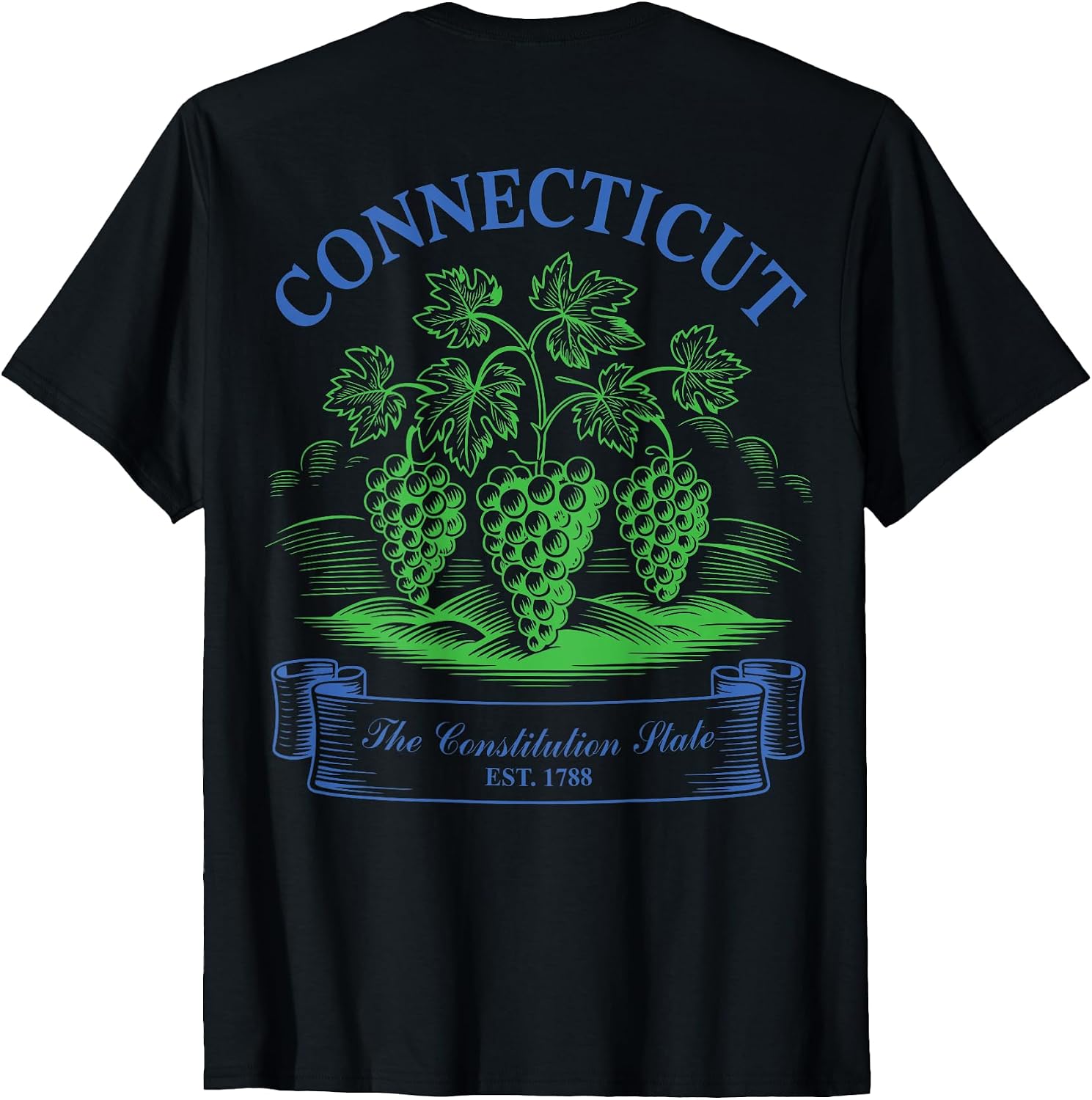 USA State Connecticut Vintage Retro Souvenir State