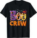 The Boo Crew Funny Halloween Family Matching Women Men Kids T-Shirt
