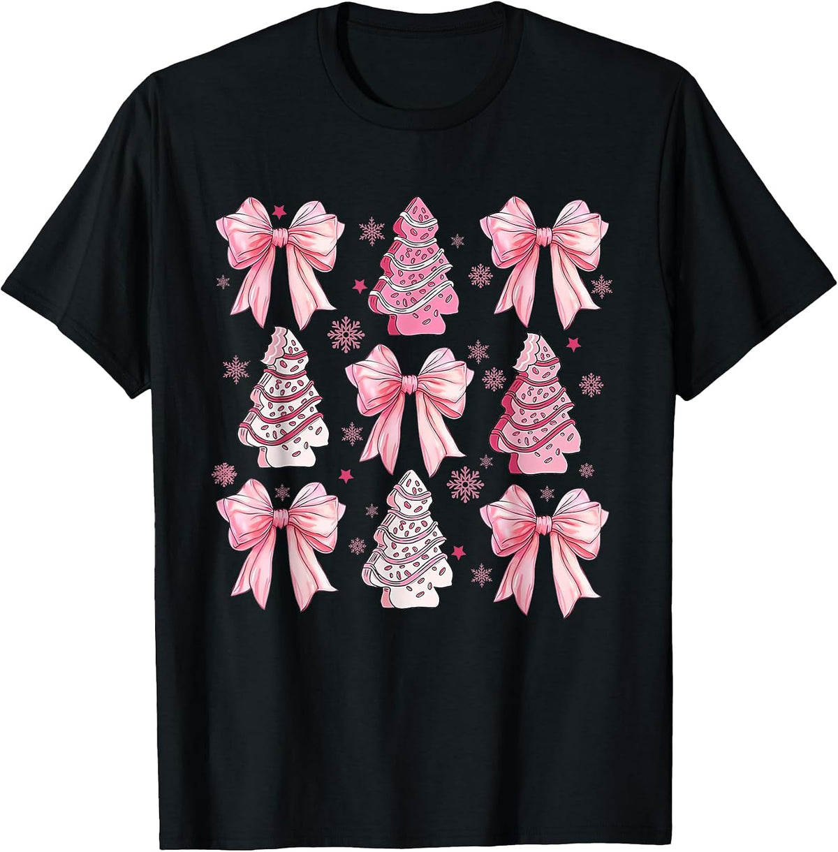 Cute Christmas Xmas Pink Coquette Bow Women Girls