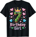 7th Birthday Girl Outfit Kids Video Gamer
