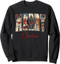 Vintage Merry Christmas Retro Holiday Design Sweatshirt