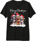 Christmas Pajamas Dogs Merry Christmas Dog Outfit Funny Dogs Premium Tri-blend T-Shirt