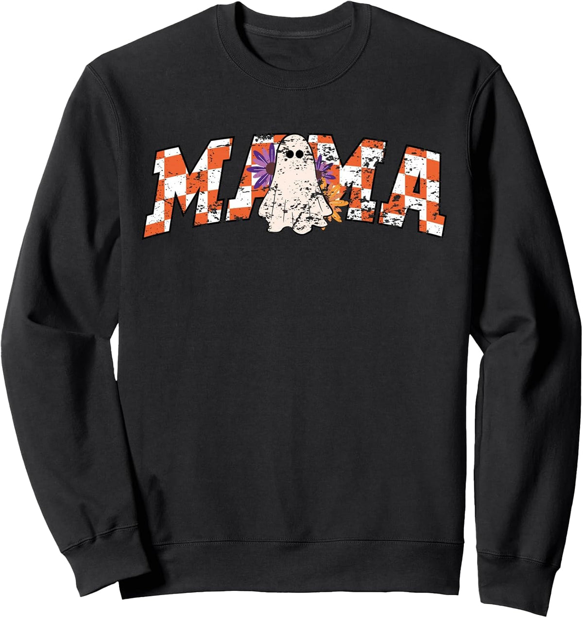 Halloween Mama Spooky Cute Ghost Halloween Mom life Sweatshirt