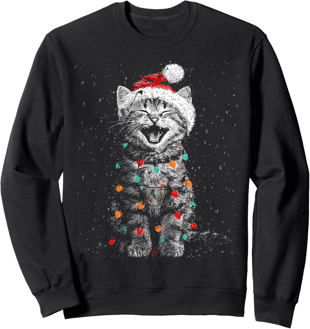 Cat Christmas Kawaii Sweatshirt