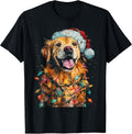 Christmas Golden Retriever Dog T-Shirt