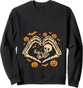 Pregnant Mom Baby Halloween Costume Skeleton Pregnant Mom Sweatshirt