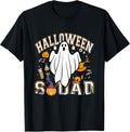 Halloween Squad Shirt Boo Ghost Spooky Season Funny T-Shirt