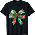 Christmas Coquette Bow Cute Xmas T-Shirt