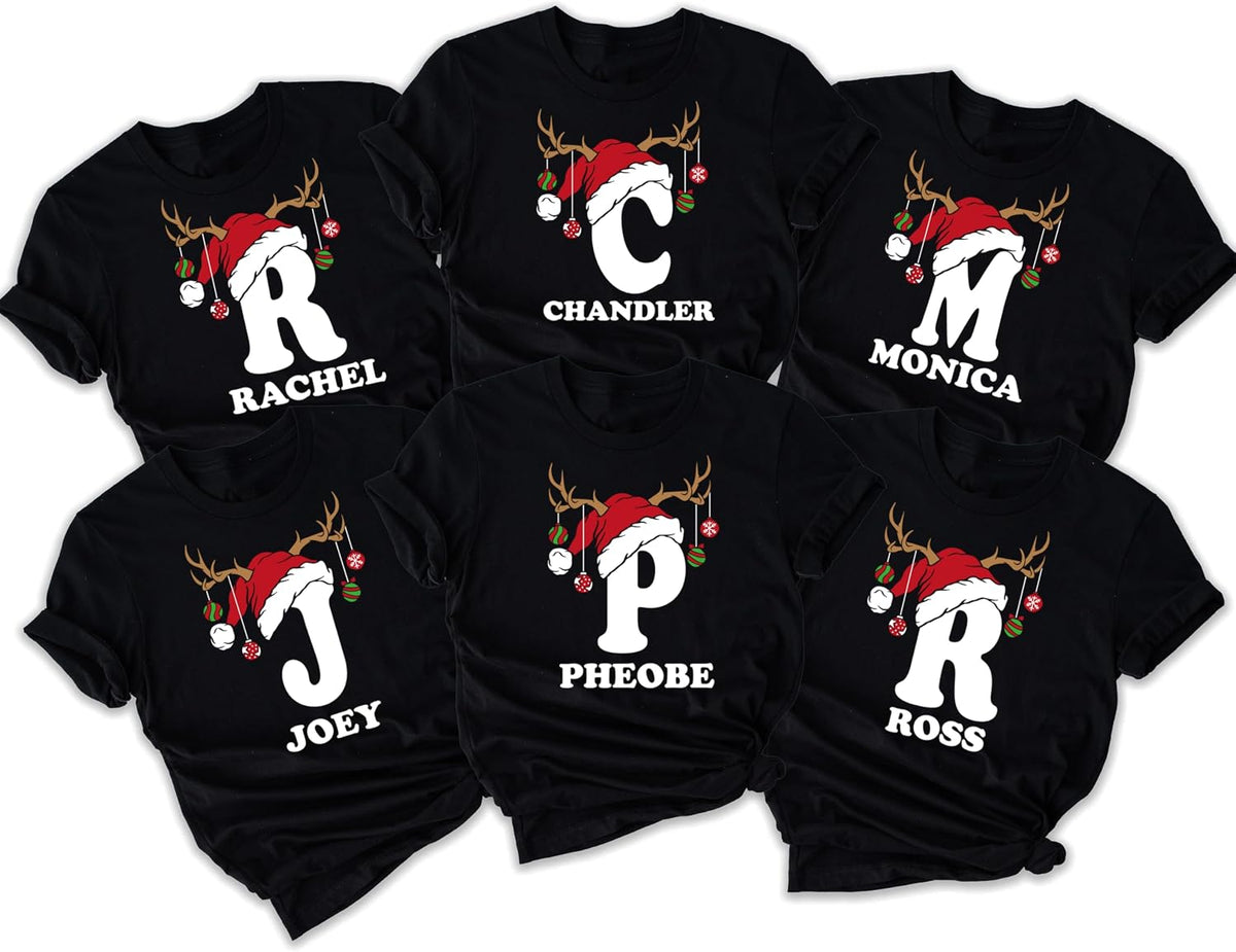 Custom Family Christmas Shirts | Matching Family Christmas T Shirts | 2026 Christmas Pajamas for All Family | Customized Christmas Shirts for Baby, Kids, and Adults