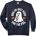 Pumpkin Spice Latte Boo PSLHalloween Comfort Colors Adult Sweatshirt