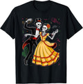 Dia De Los Muertos Skeletons Dancing Mexican Day Of The Dead T-Shirt