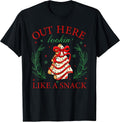 Out Here Lookin' Like A Snack Debbie Cakes Christmas Tree T-Shirt