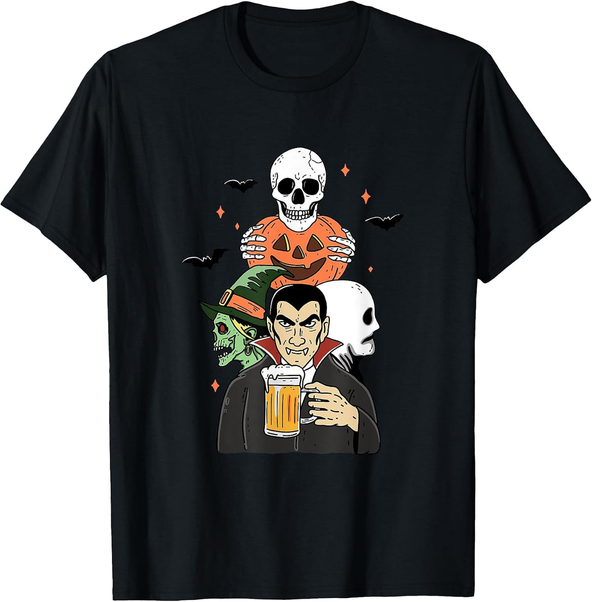 Spooky Halloween Squad T-Shirt