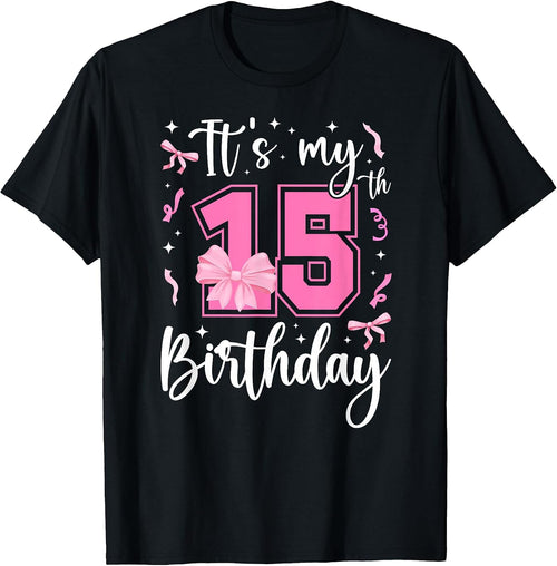 15 Year Old Coquette Bow Fifteenth Birthday Party
