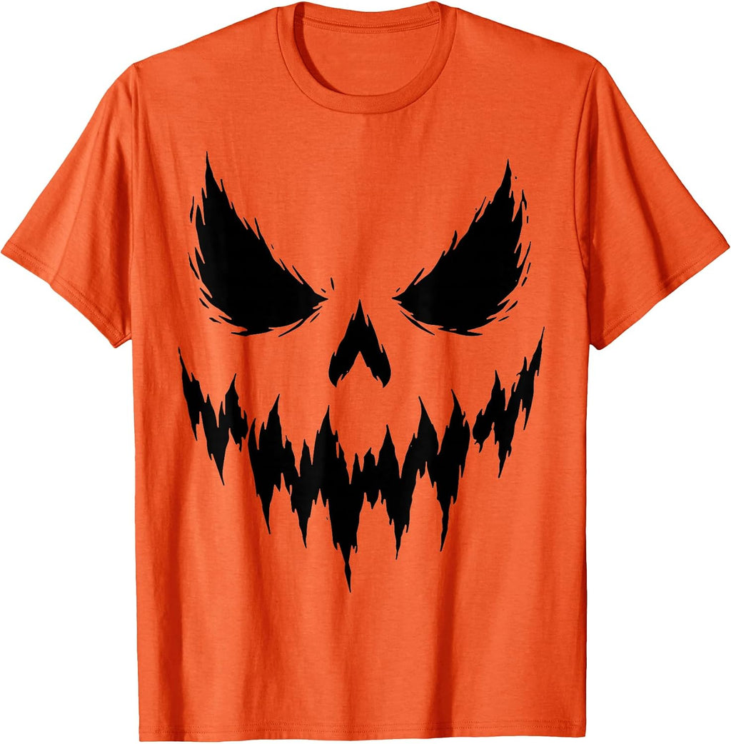 Halloween Jack O Lantern Pumpkin Face Costume Halloween T-Shirt
