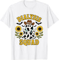 Halloween Dialysis Squad Western Ghost Dialysis Nurse T-Shirt