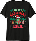 In My Christmas Tree Cake Era Cute Xmas Holiday Christmas Premium Tri-blend T-Shirt
