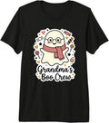 Grandmas Boo Crew Grandma Home Decor Cute Halloween Premium Tri-Blend T-Shirt