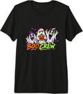 Boo Crew Funny Ghost Trio Halloween Family Group Premium Tri-Blend T-Shirt