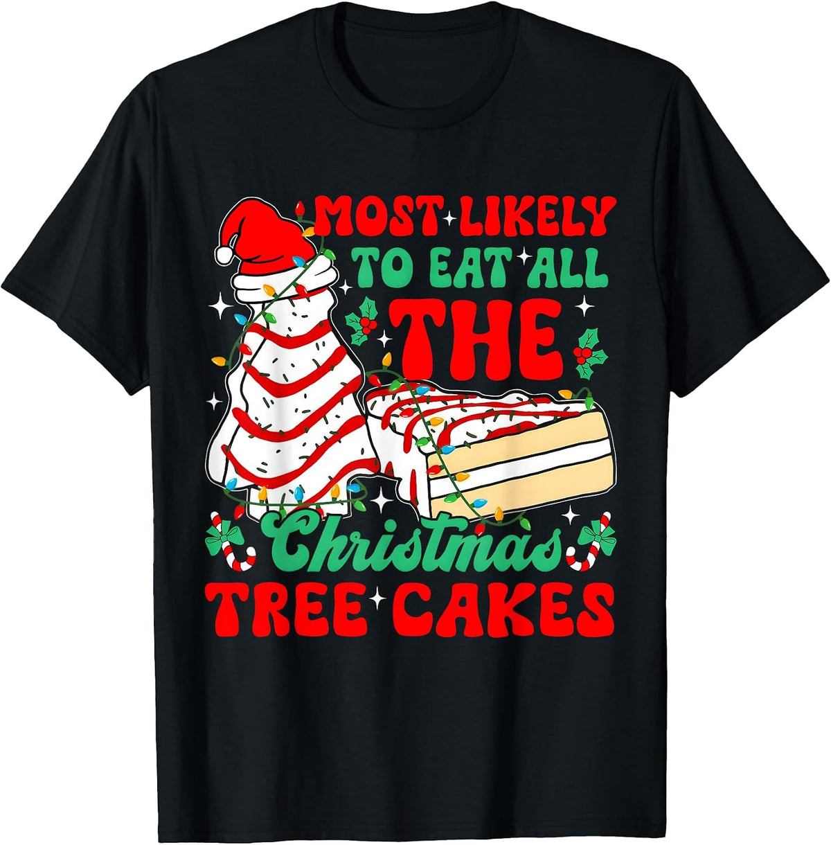 Christmas Tree Xmas Lights Funny Tree Cakes Debbie