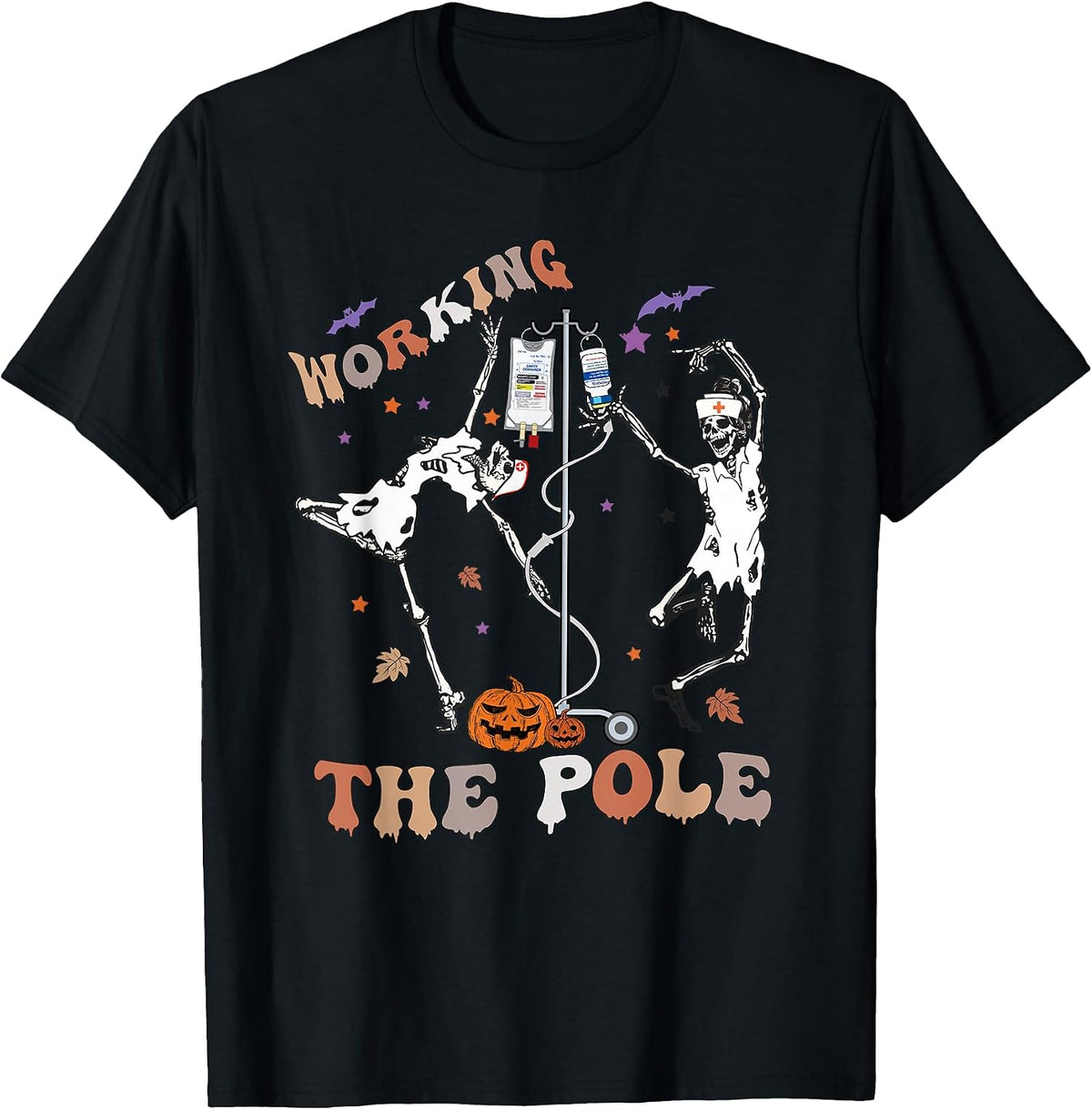 Halloween ICU ER Nurse Working The Pole