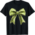 Coquette Bow Christmas Women Xmas Coquette Bow Christmas T-Shirt