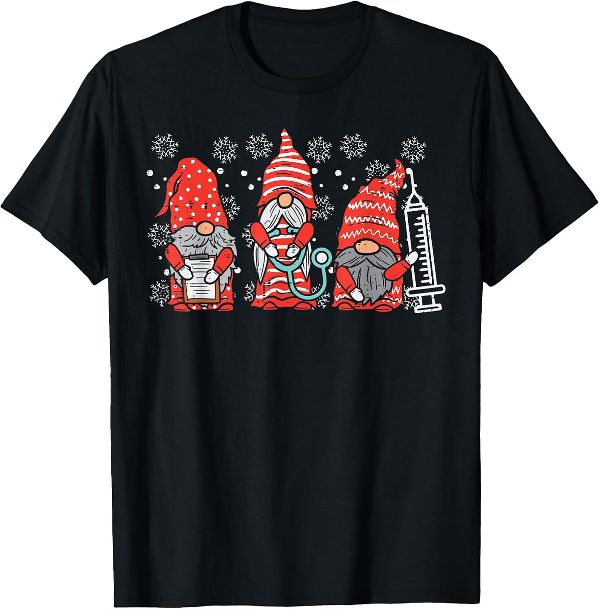 Christmas Nurse Shirts Women Xmas Scrubs PJ Gifts